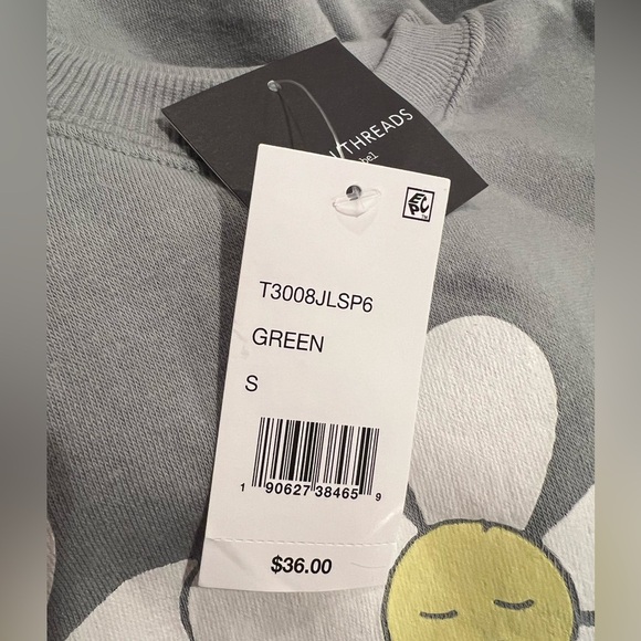 Grayson Threads, The Label Juniors' Sleepy Daisy Graphic Sweatshirt/size… - Picture 5 of 9